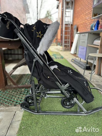 Санки коляска pikate