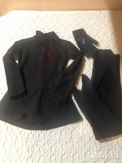 Платье тренировочное по фигурному катанию 116