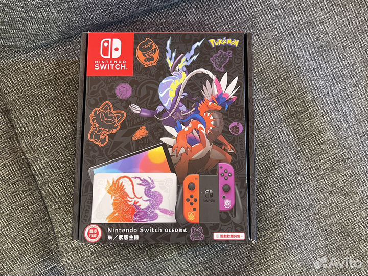 Nintendo switch oled прошитая 64+256 Gb с играми