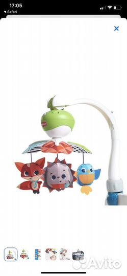 Музыкальный мобиль Tiny love