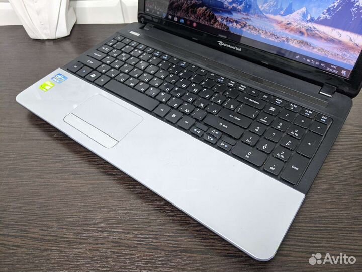 Ноутбук Packard Bell на i5 и SSD