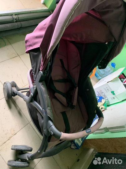 Детская прогулочная легкая коляска