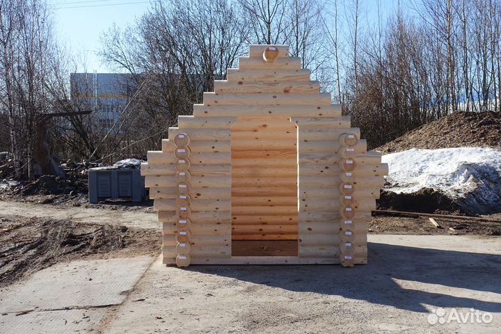 Сруб из бревна