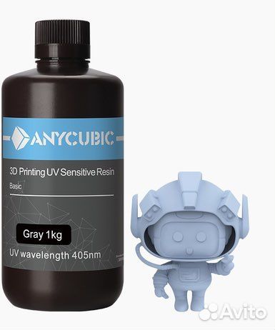Фотополимерная смола Anycubic Basic для 3D-печати