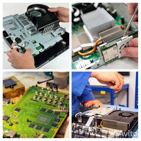 Ремонт джойстиков, приставок ps4, xbox, nintendo