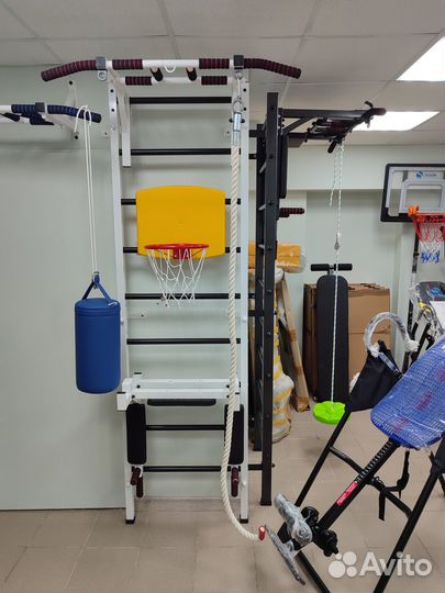 Шведская стенка опция баскетбольное кольцо