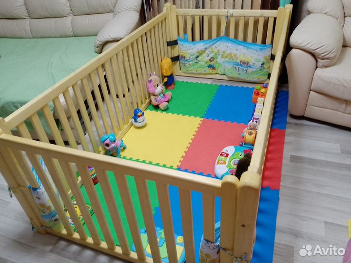 Большой детский манеж