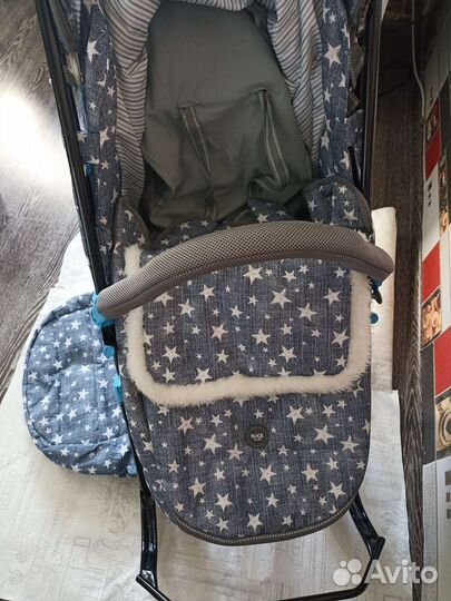 Детские санки коляска