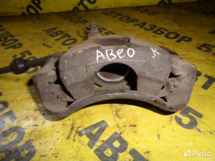 Суппорт передний правый chevrolet aveo T200