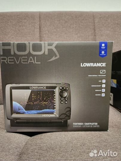 Эхолот Lowrance hook reveal 7 (русский)