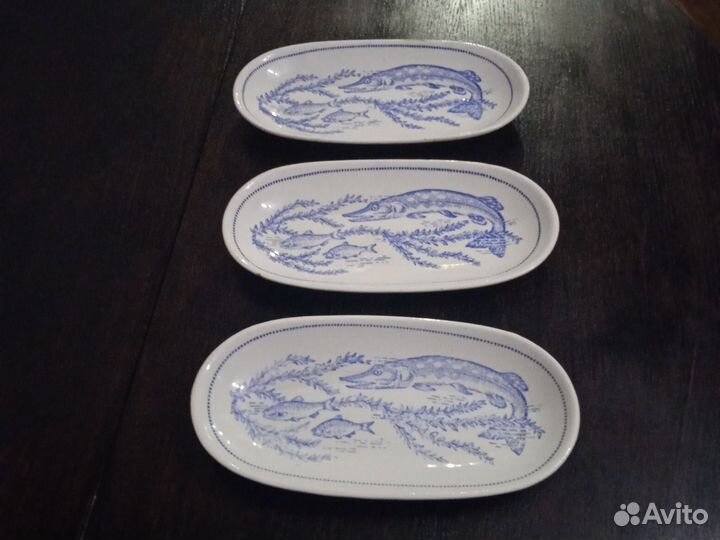 Селедочница блюдо ссср.Тарелки завод Буди
