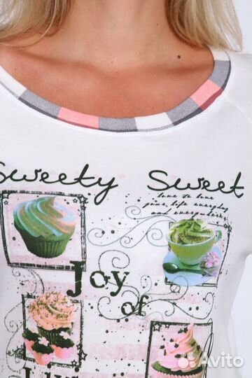 Оптом. ТК 64 Пижама - бежевый