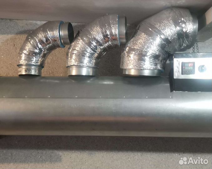 Монтаж систем вентиляции и кондиционирования