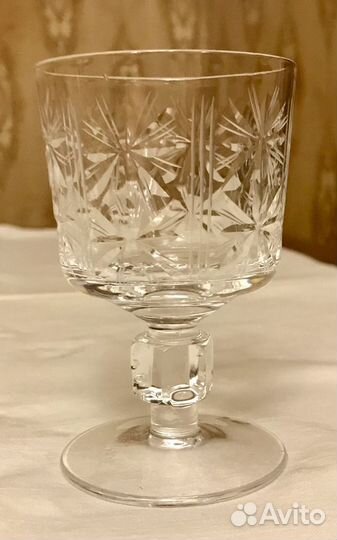 Бокалы,стаканы,рюмки хрусталь