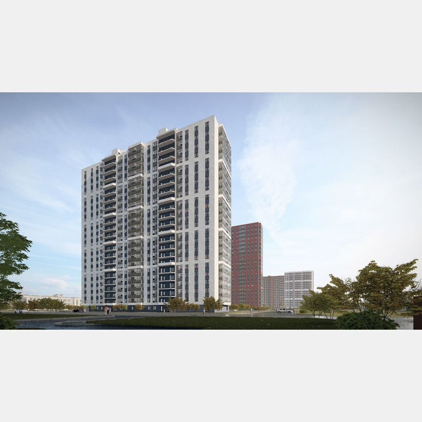 1-к. квартира, 31,5 м², 13/22 эт.