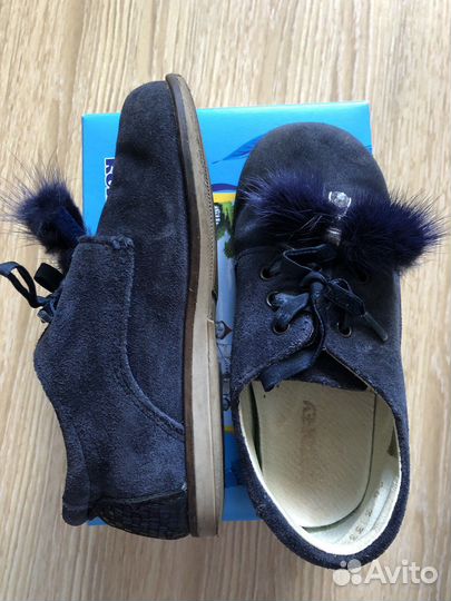 Туфли (ботинки) для девочки размер 28