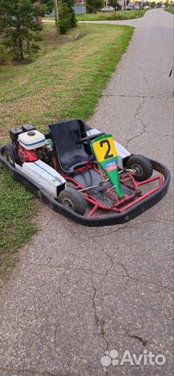 Продаю картинг с мотором Honda двиготель 5,5 л