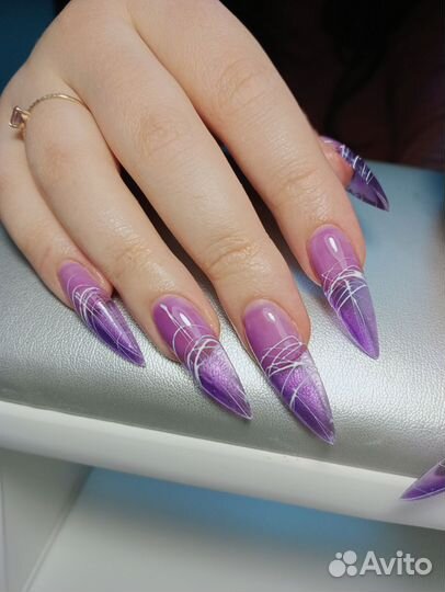 Маникюр с покрытием гель лак
