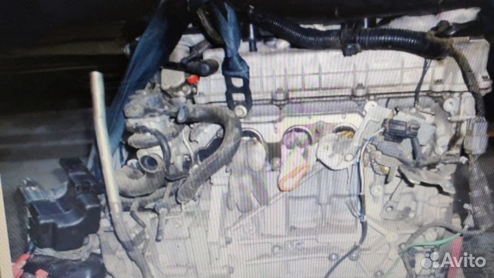 Двигатель на mazda premacy crew LF