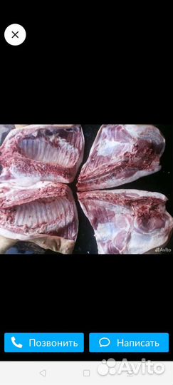 Мясо свинина домашняя