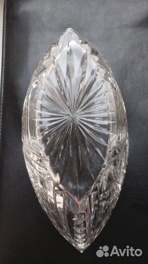 Хрустальная конфетница СССР