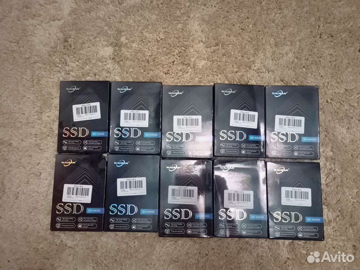 Ssd новые 512gb, 1Тб