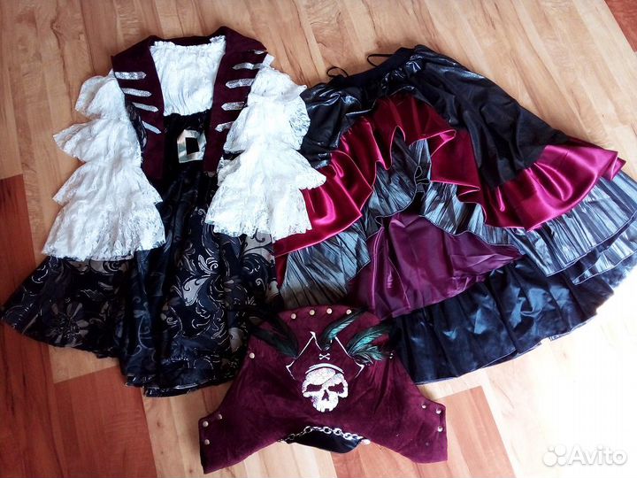 Костюм пиратки, тролль Розочка, Медуза