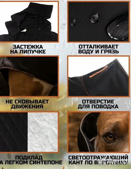 Новая куртка, попона, комбинезон 30, 40, 50 см