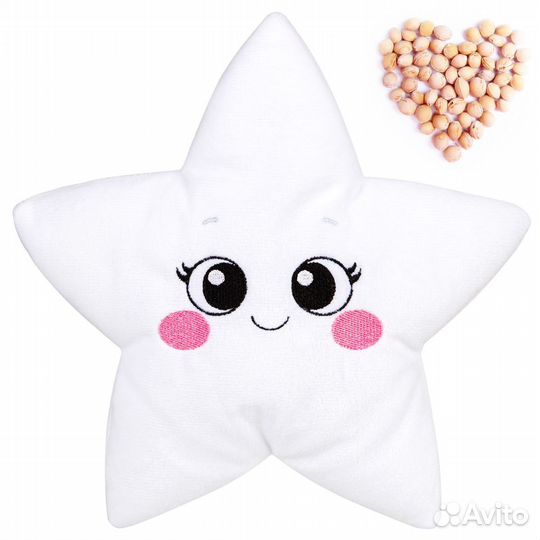 Мягкая игрушка-грелка 3 в 1 с вишнёвыми косточками