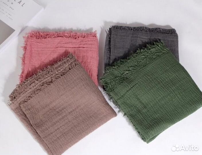 Шарф из жтакого хлопка