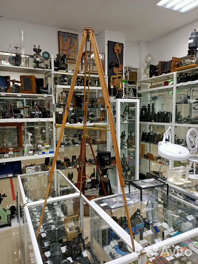 Фото штатив деревянный раскладной 3 секции