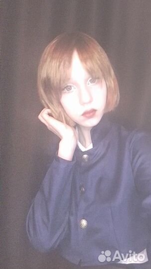 Косплей костюм геншин магическая битва нобару