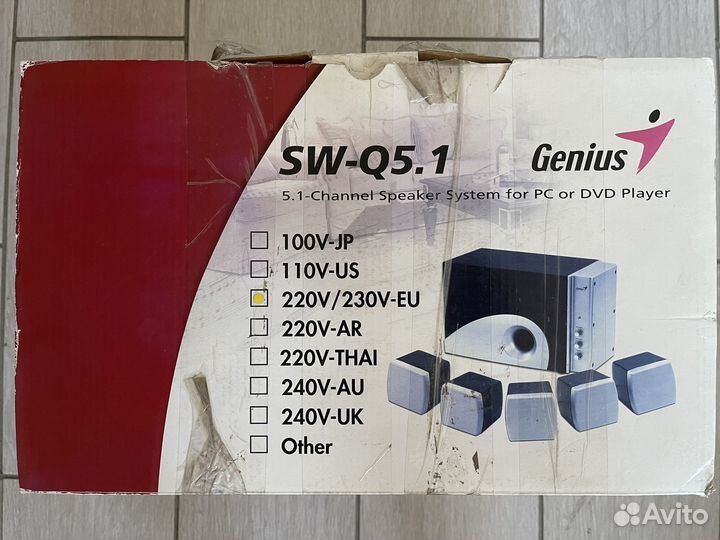 Колонки для компьютера с сабвуфером