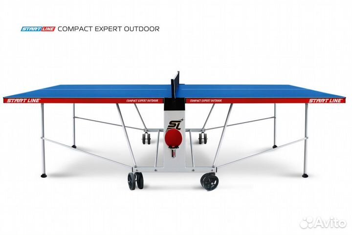 Теннисный стол Compact Expert Outdoor 6 blue