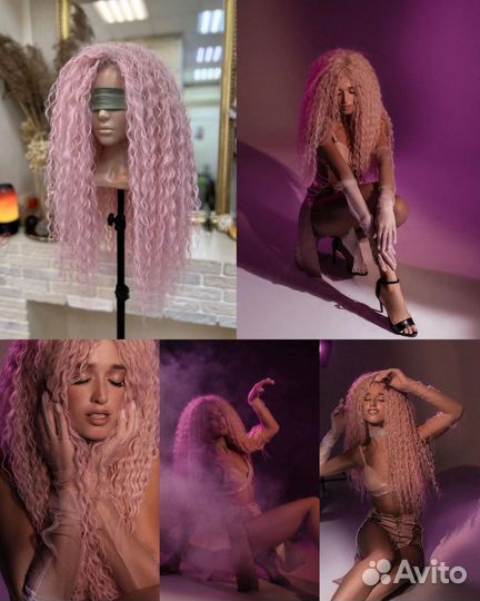 Парик афрокудри, 30см, 45см,60см,80см, 1м