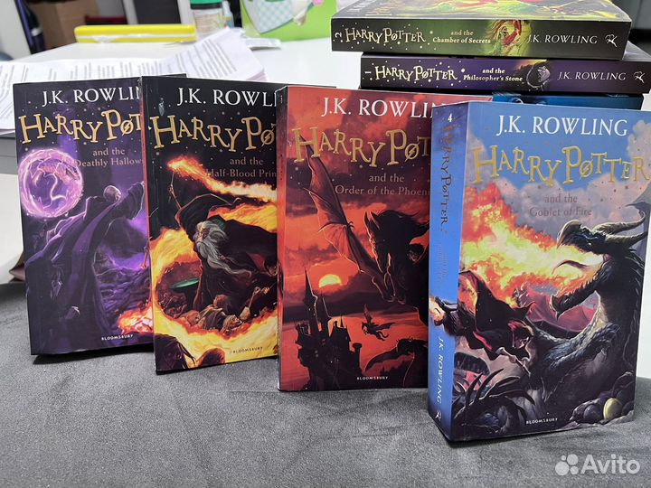 J. K. Rowling Harry Potter книги на английском