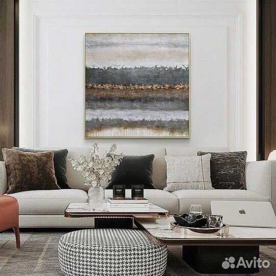 Современная картина маслом Абстракция