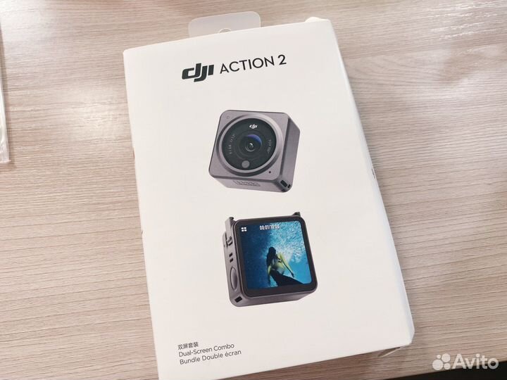 Экшн камера dji action 2 dual combo