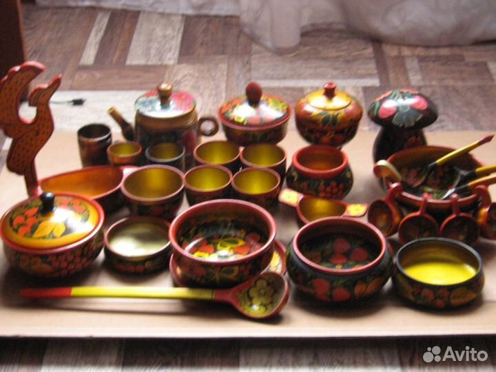 Хохлома (40 предметов )