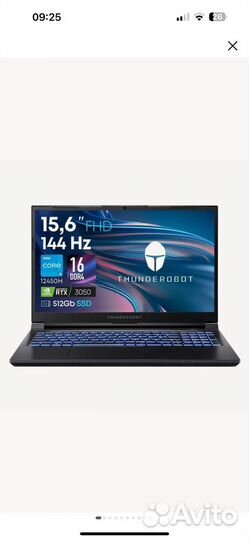 Игровой ноутбук Thunderobot 911s core D