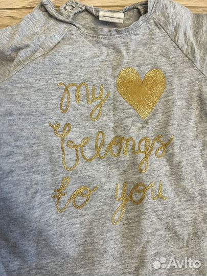 Комплект футболки и шорты 74