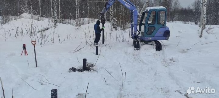 Винтовые сваи