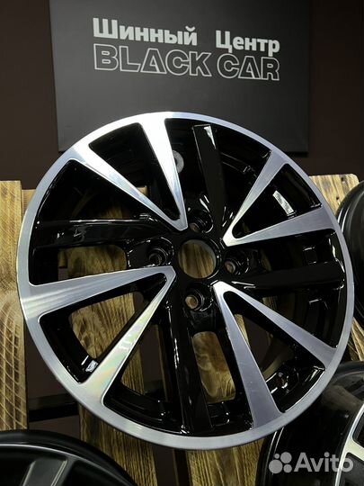 K&K 6x15/4x100 ET37 D60,1 кс899 Алмаз черный