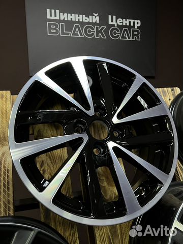 K&K 6x15/4x100 ET37 D60,1 кс899 Алмаз черный