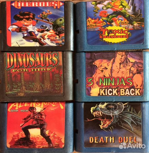 Картриджи Sega Сега игры Новые