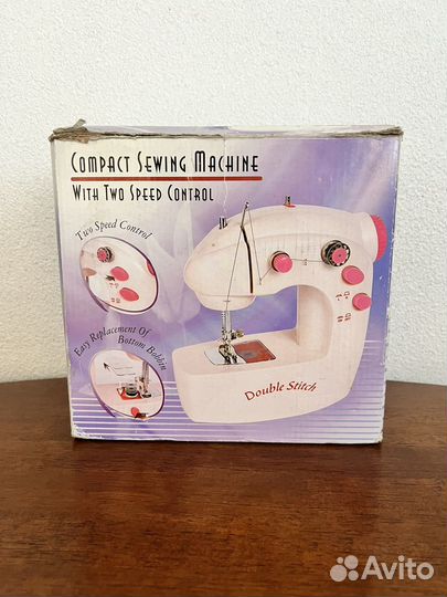 Компактная швейная машинка Double Stitch