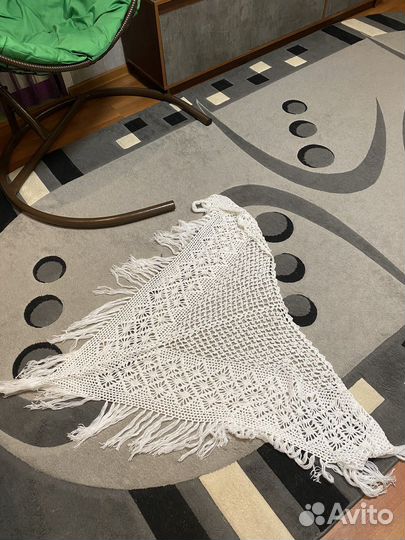 Шаль ручной работы