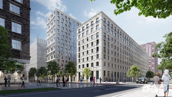 3-к. квартира, 93,3 м², 16/16 эт.