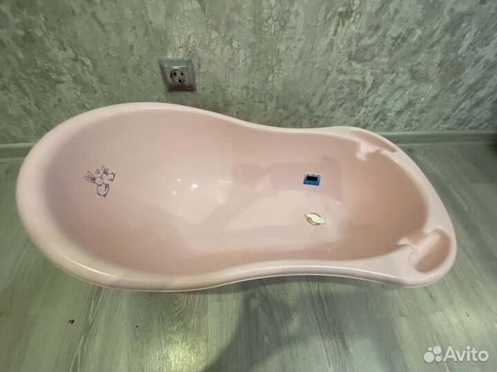 Ванночка для купания с термометром