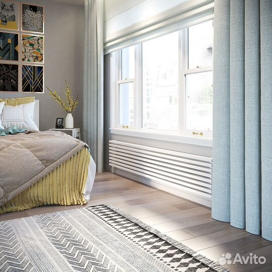 Радиатор стальной трубчатый P30 550 H -10 секц